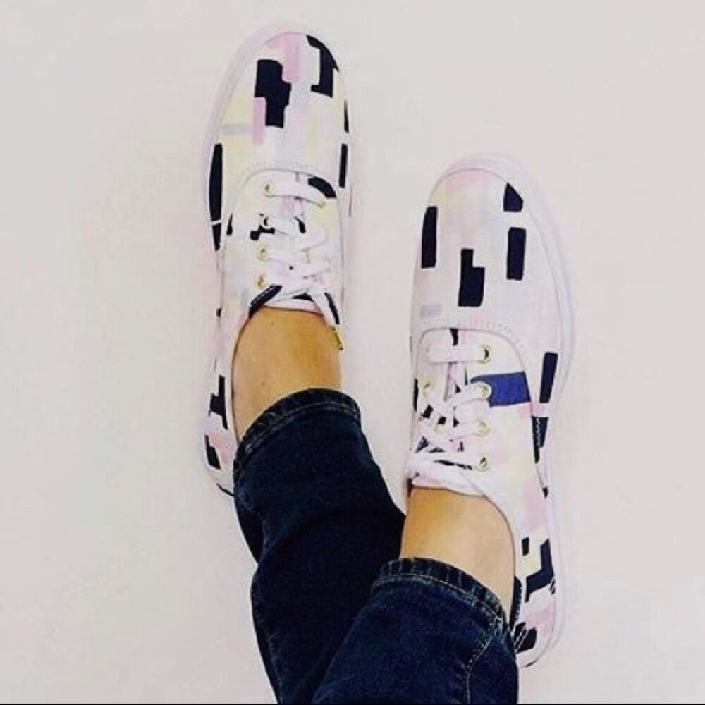 Keds x Birchbox Champion Multicolor Sneakers 7.5 - Picture 2 of 8